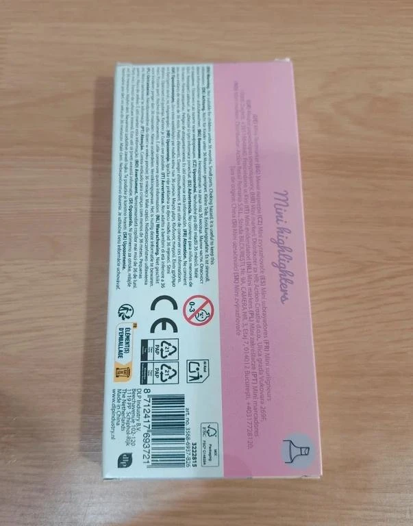 Set of 6 pastel-colored highlighter pens. New in box – photo 2